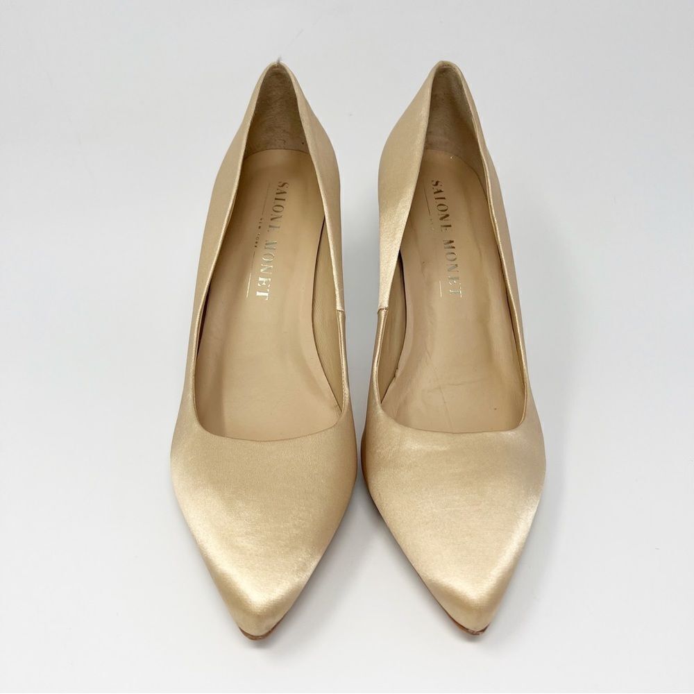Salone Monet Satin Pumpsnew! — image 4 of 8